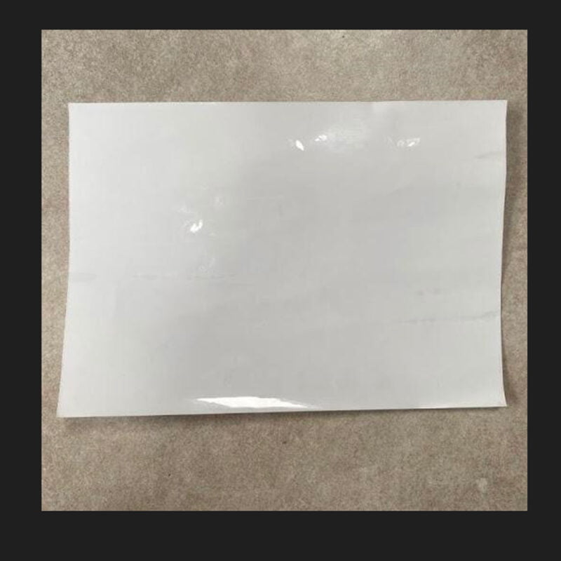 Rollo autoadhesivo pizarra transparente muestra